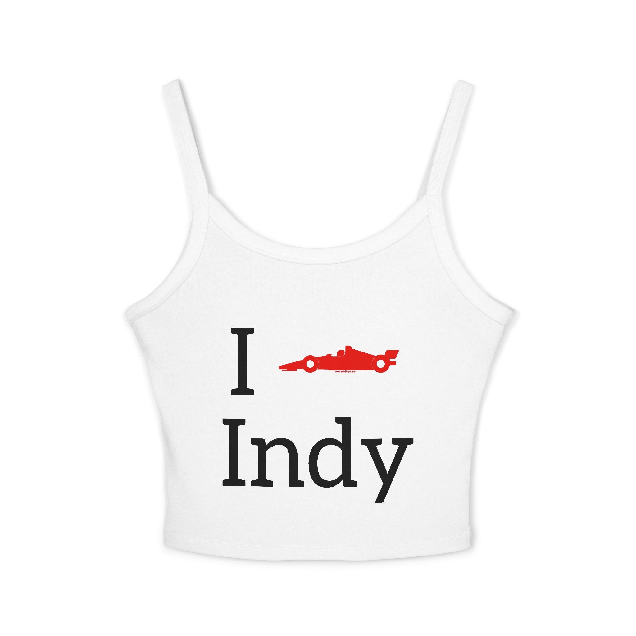 I Heart Indy Women's Spaghetti Strap Tank Top | Indy Car