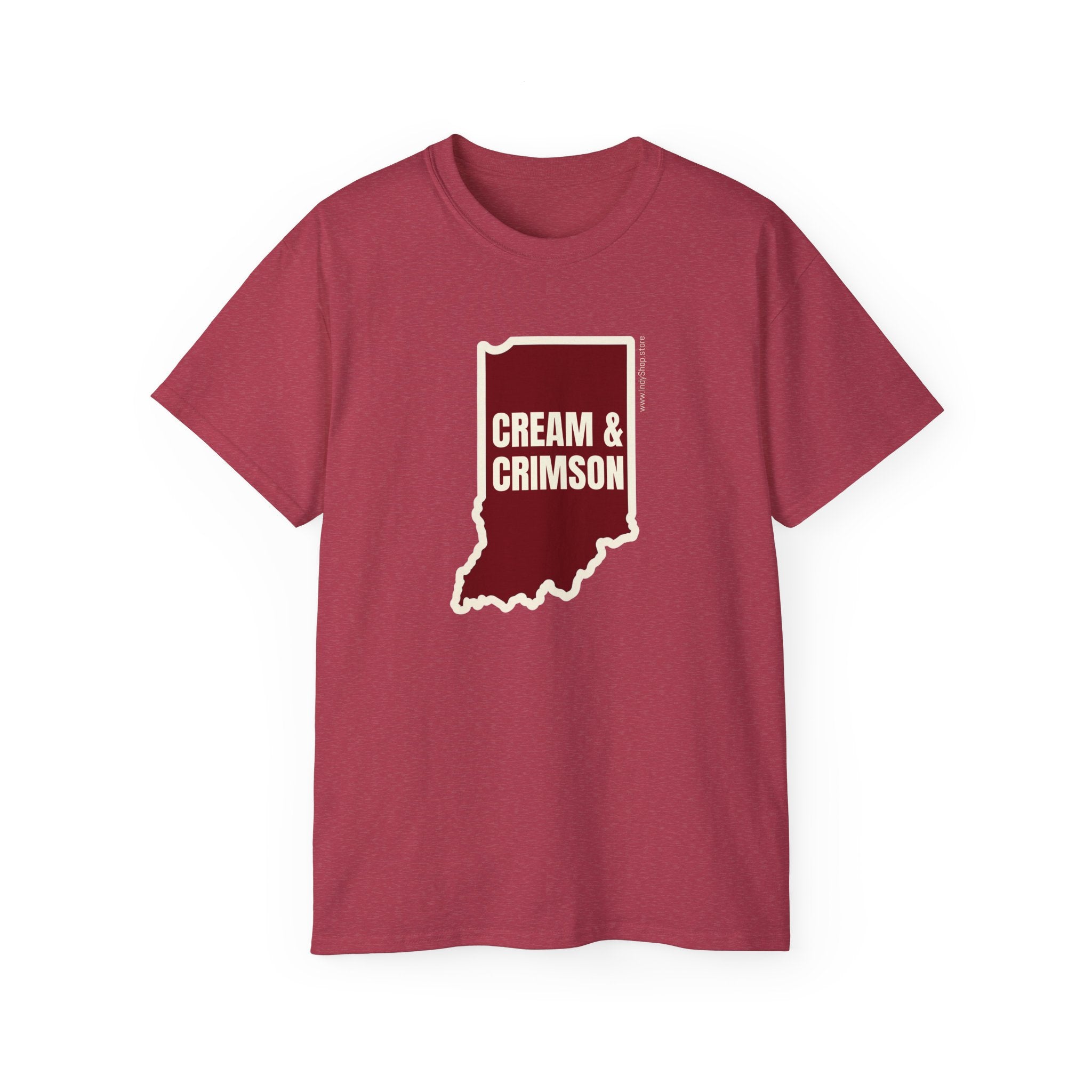 Cream & Crimson Indiana T-Shirt