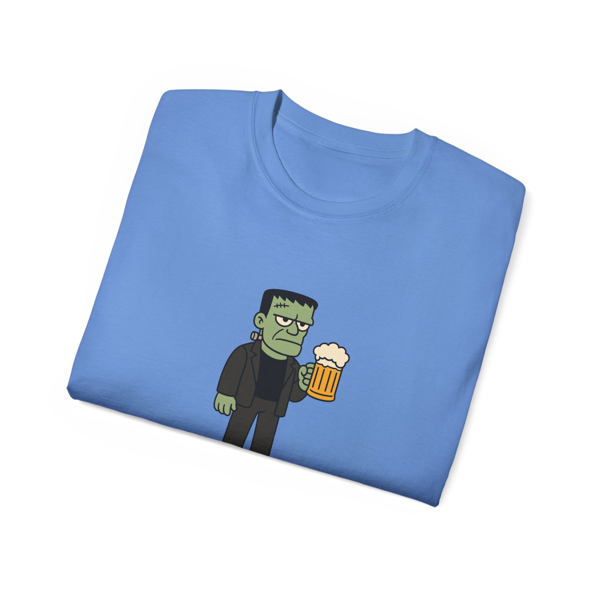 Monster with Beer Unisex Tee