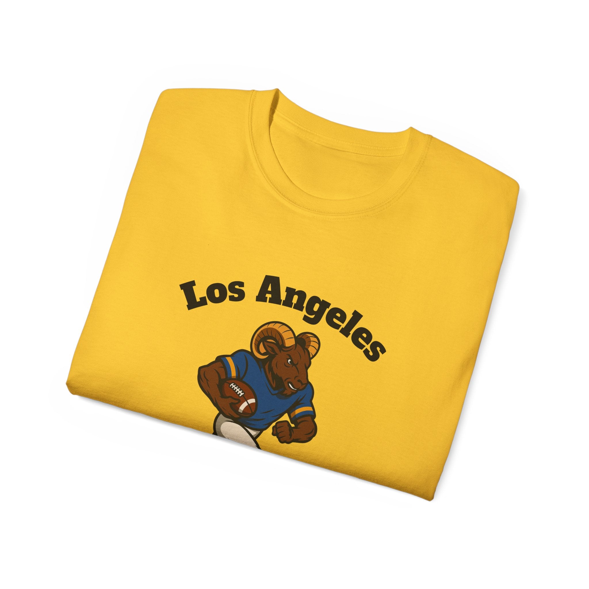 LA Ram Running the Football Unisex T-Shirt | Los Angeles Rams