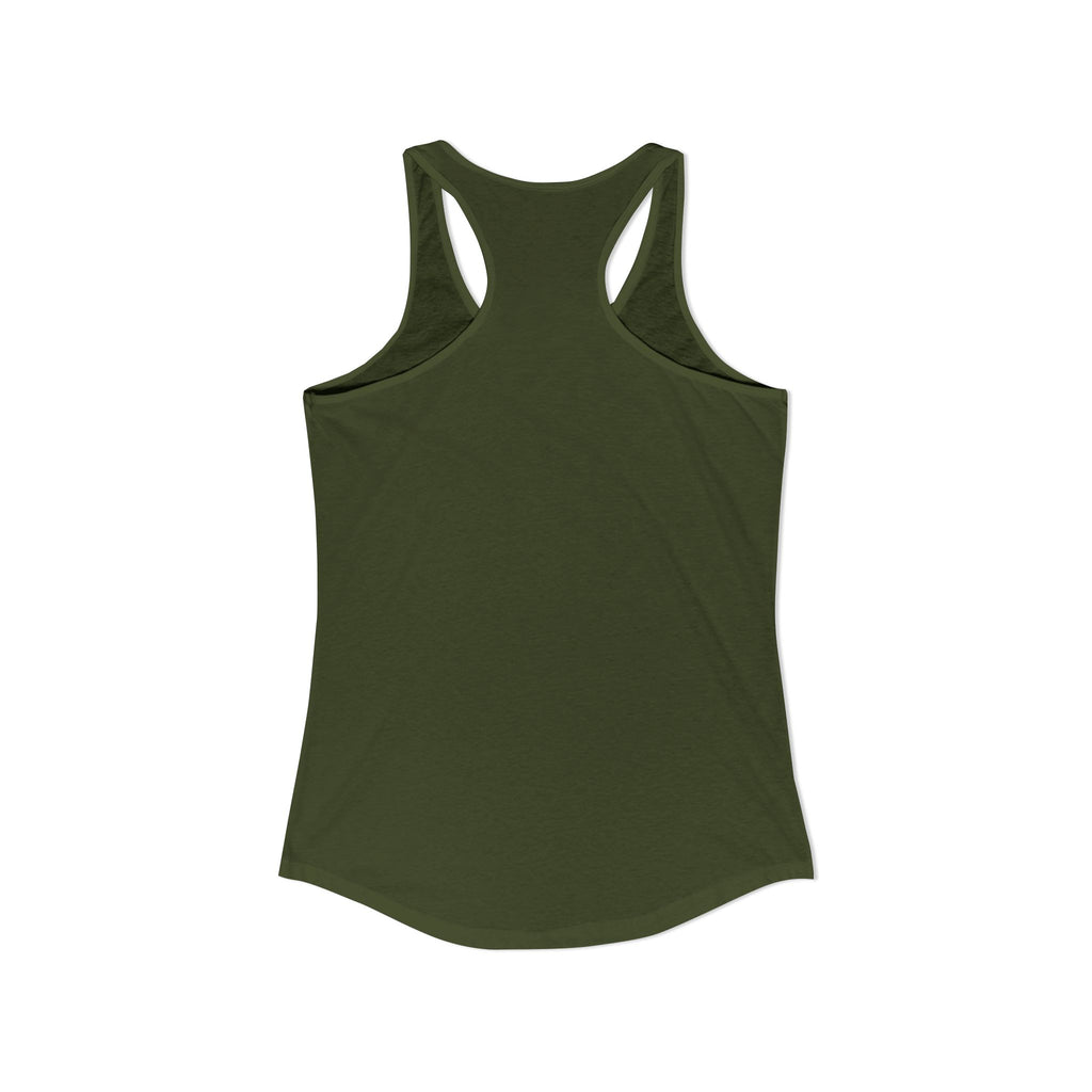 Hit Maxes Evade Taxes Racerback Tank