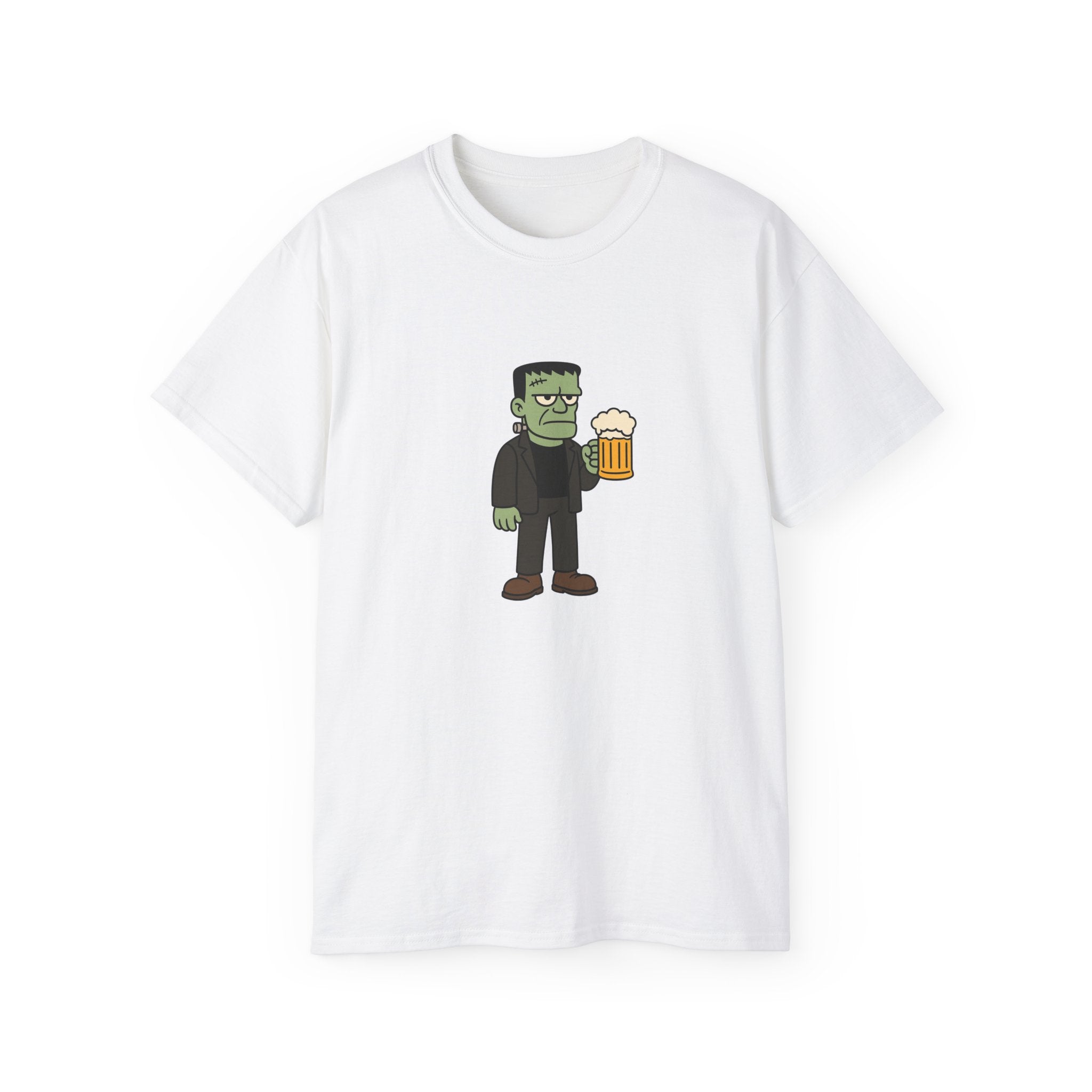 Monster with Beer Unisex Tee