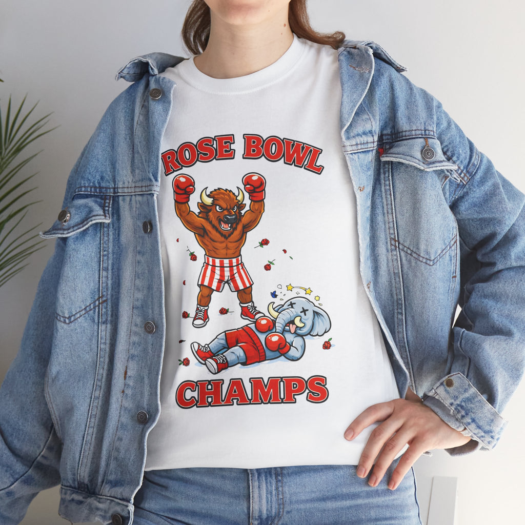 Rose Bowl T-Shirt | Bison KO Elephant | Hoosiers Football