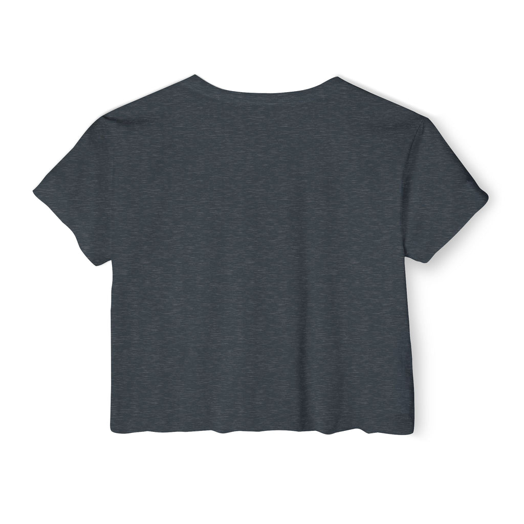 Ghost with Beer Crop Top
