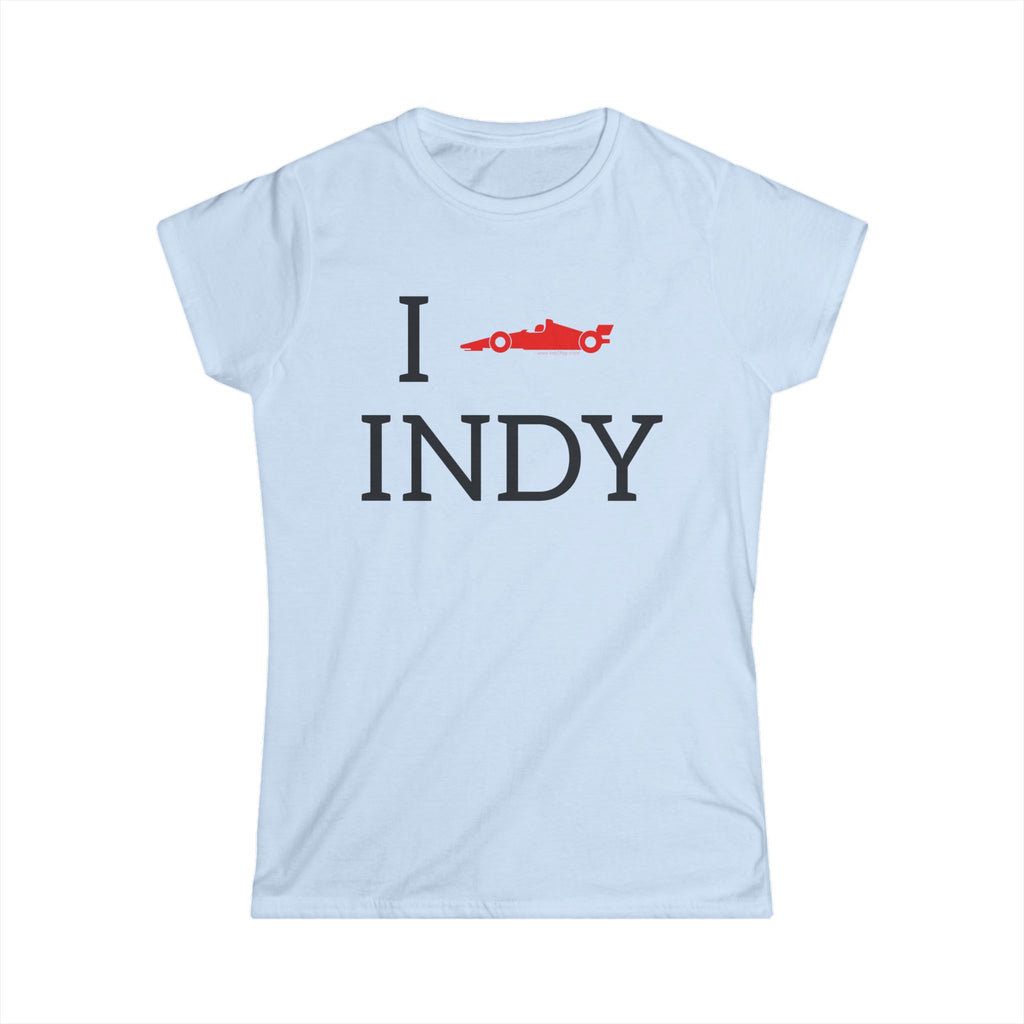 I Heart INDY Women's Tee | I Race Car INDY | IndyCar