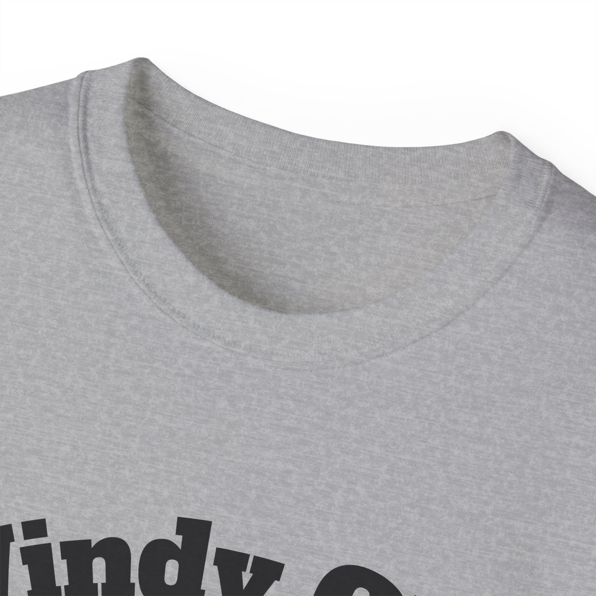 Windy City Bear Running the Football Unisex T-Shirt | Chicago Bears