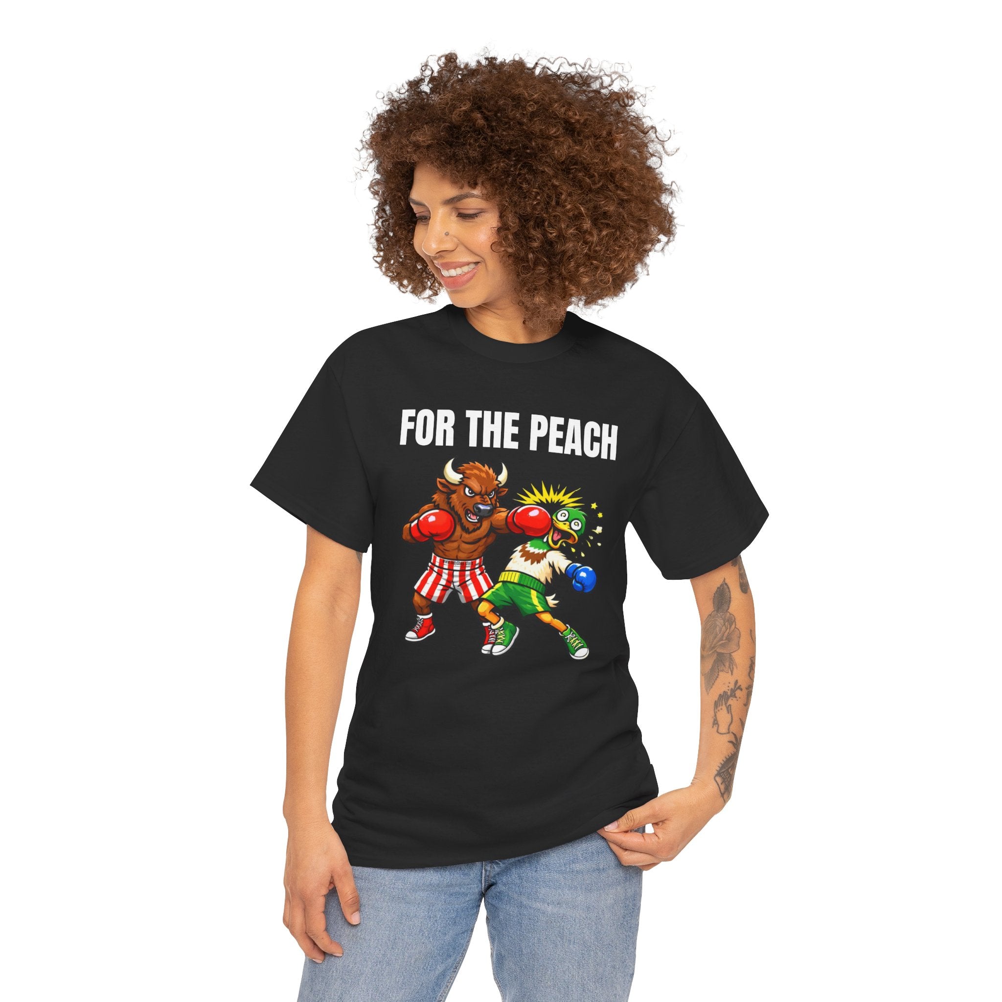 For The Peach | Bison KO Duck | T-Shirt