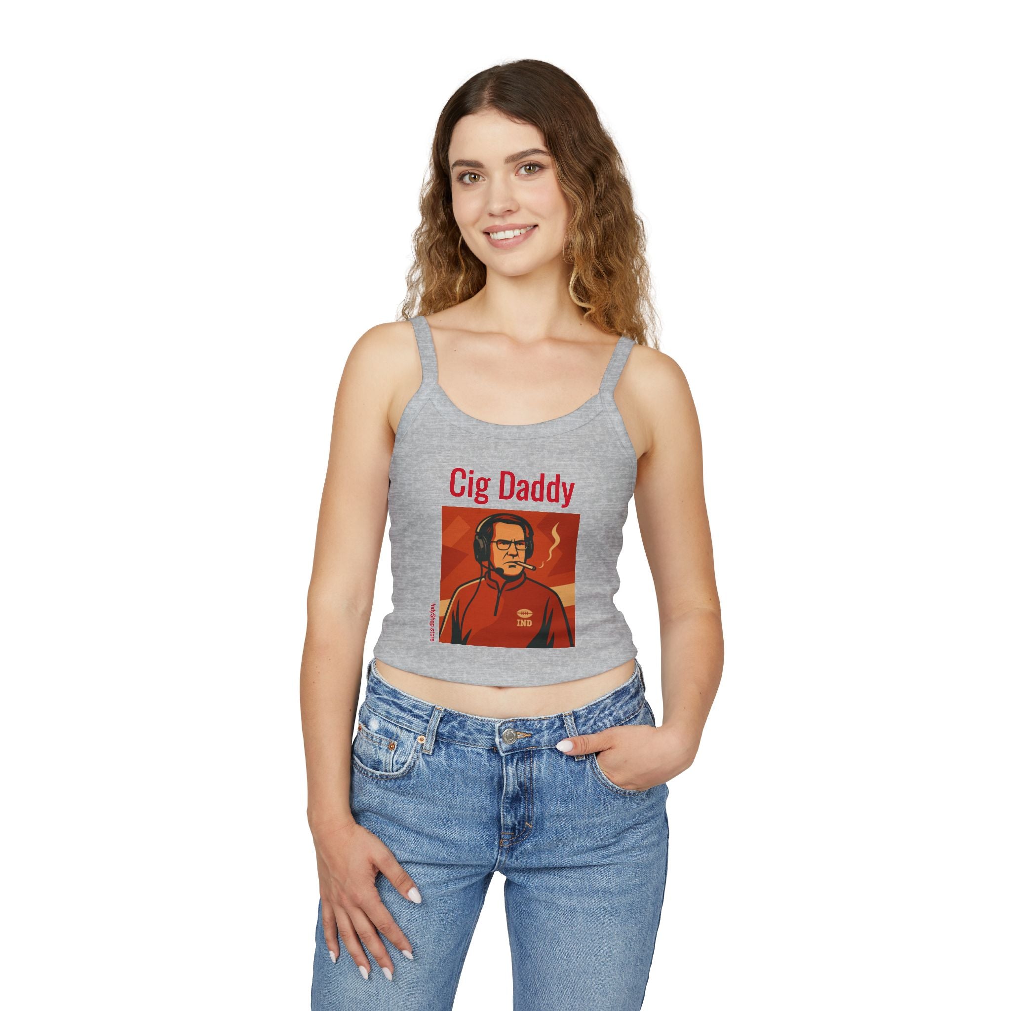 Cig Daddy Women's Tank Top | Spaghetti Strap Tank Top