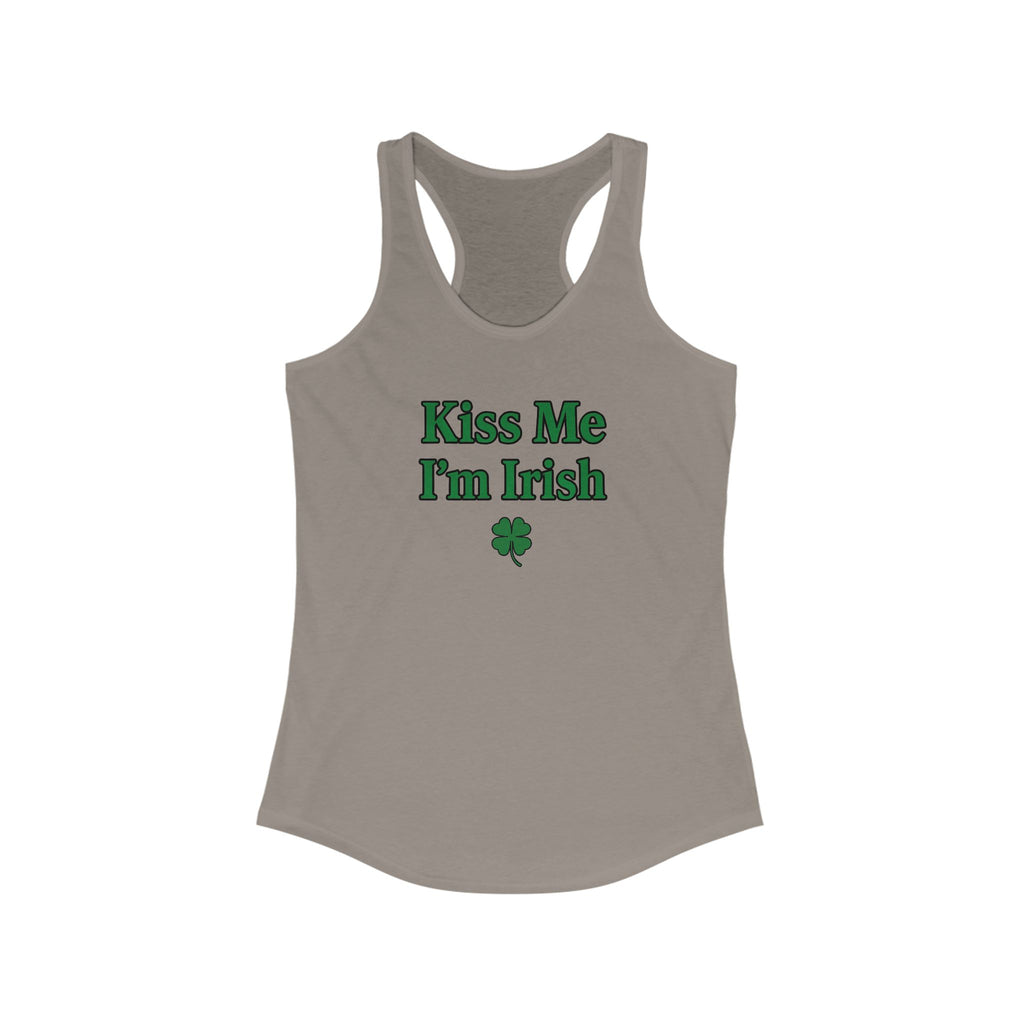 Kiss Me I'm Irish Women's Top | St Patrick's Day | Women's Workout Top, Summer Style Tee, Fitness Gift, Casual Wear, Indiana Pride Apparel