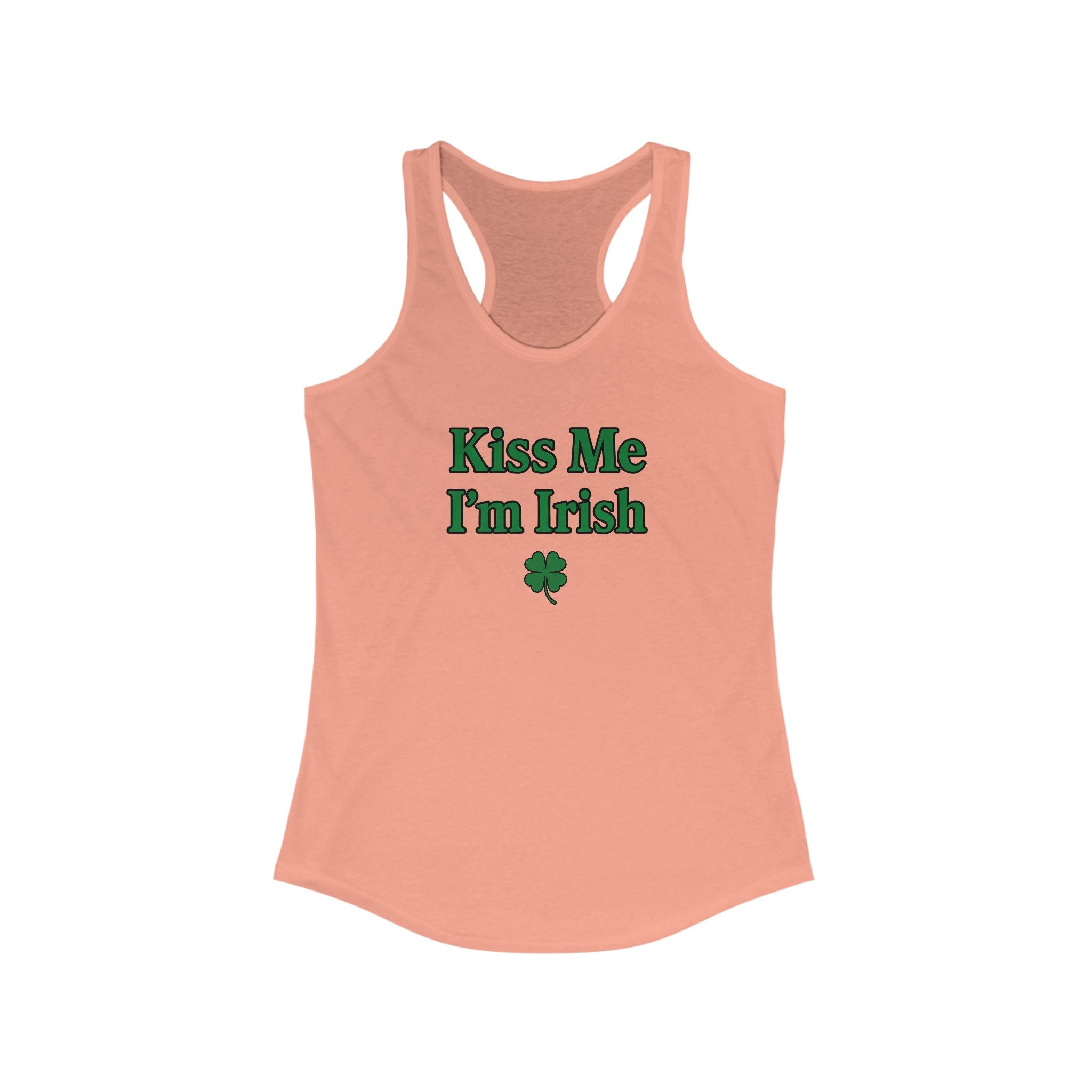 Kiss Me I'm Irish Women's Top | St Patrick's Day | Women's Workout Top, Summer Style Tee, Fitness Gift, Casual Wear, Indiana Pride Apparel