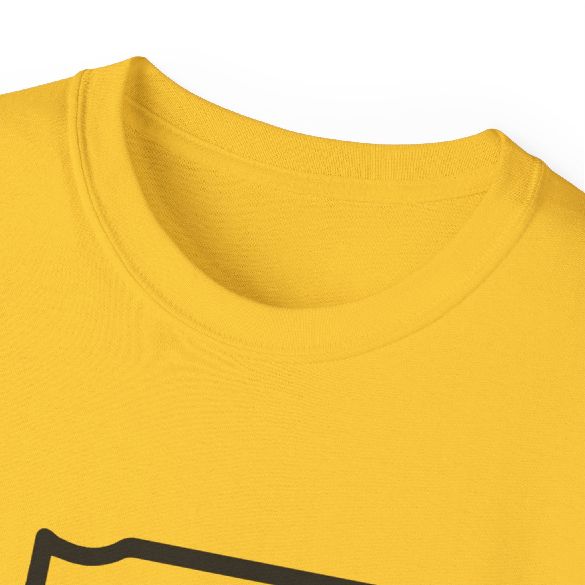 It's Race Day Indiana Outline Expert Unisex Ultra Cotton Tee | St Patrick's Day Apparel