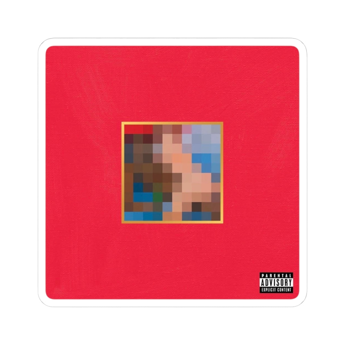 My Beautiful Dark Twisted Fantasy Sticker | Kanye