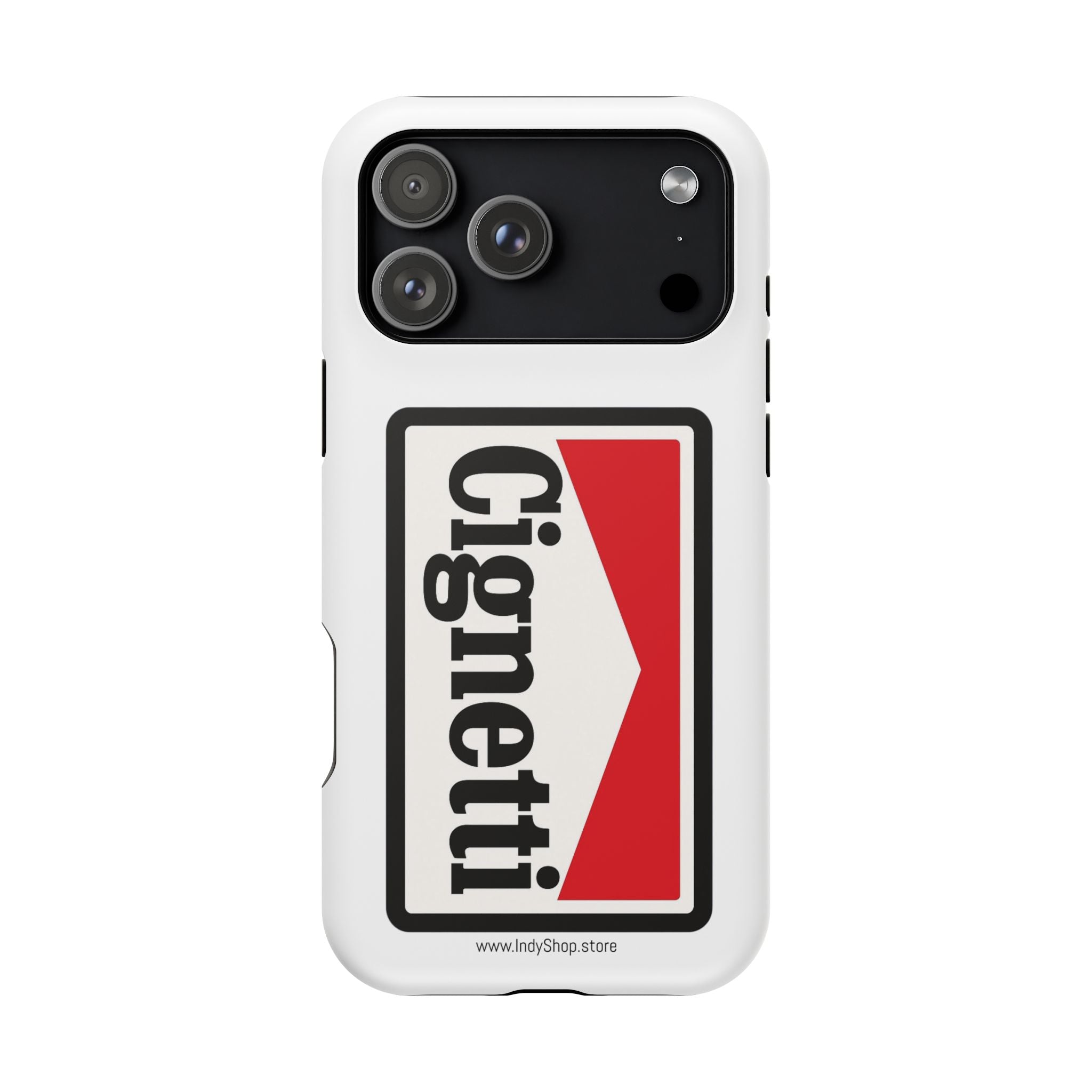 Cignetti Marlboro-Style Phone Case | Impact-Resistant Protective Cover