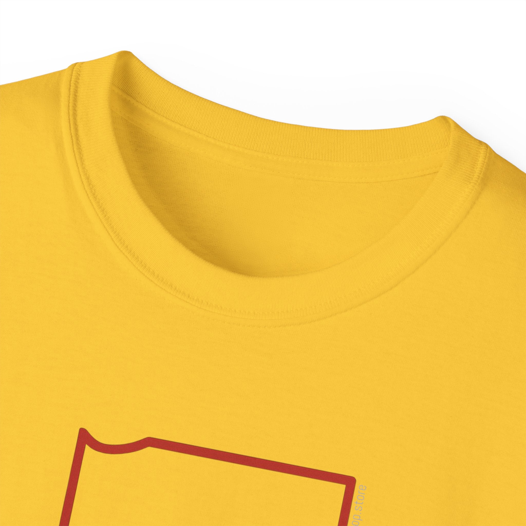 Indiana 317 Red Outline Unisex Ultra Cotton Tee
