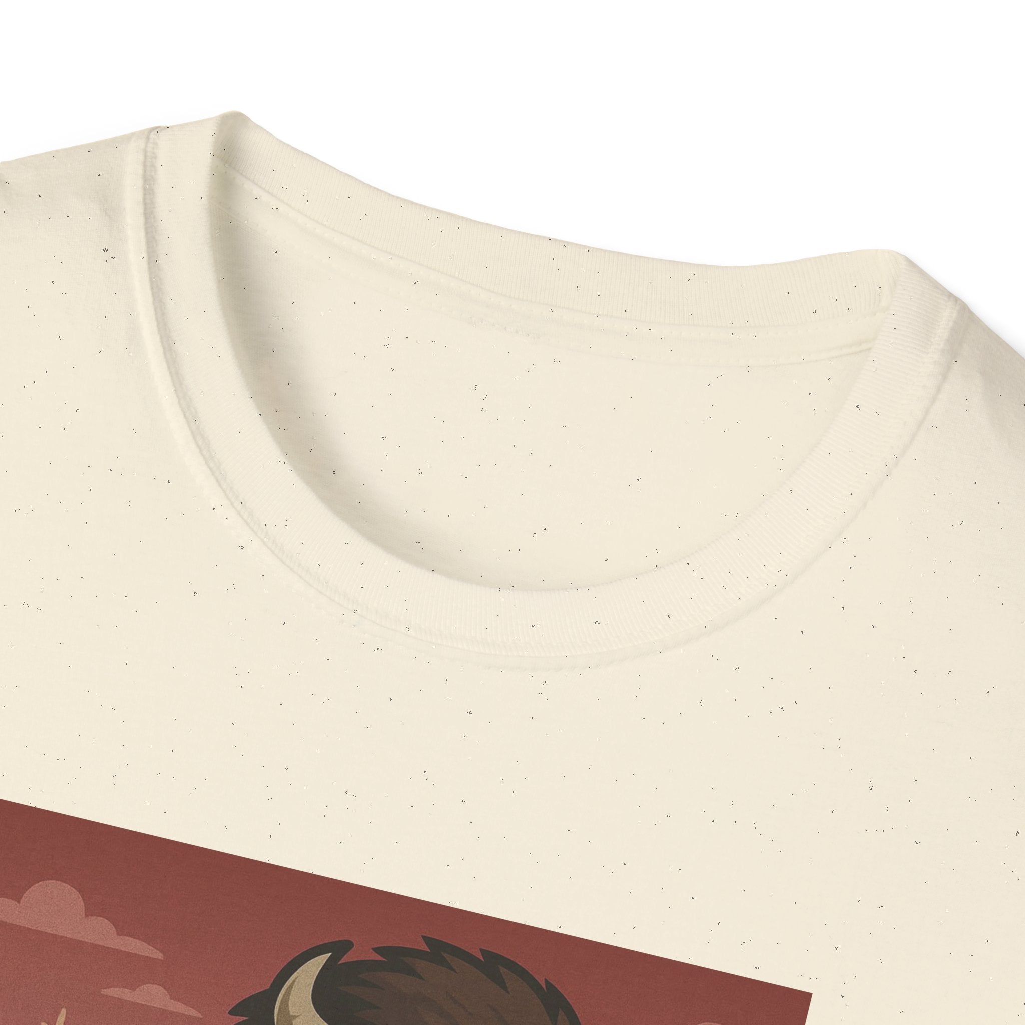 Bison Running the Football Graphic T-Shirt | Indiana Hoosiers Bison