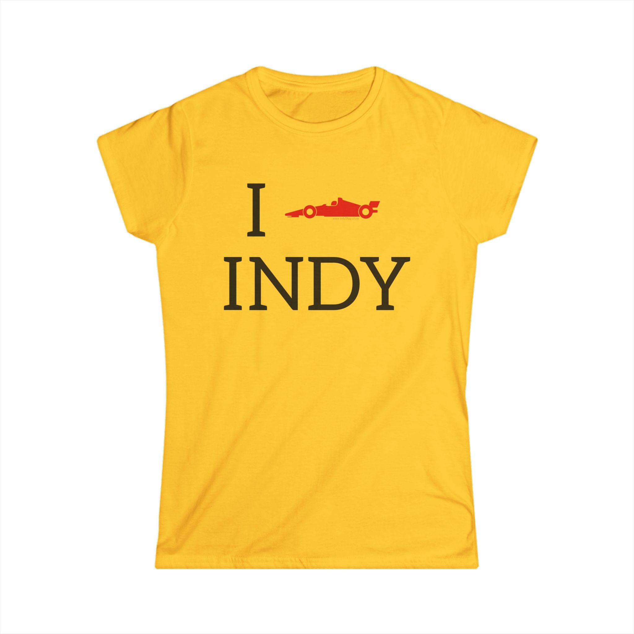 I Heart INDY Women's Tee | I Race Car INDY | IndyCar