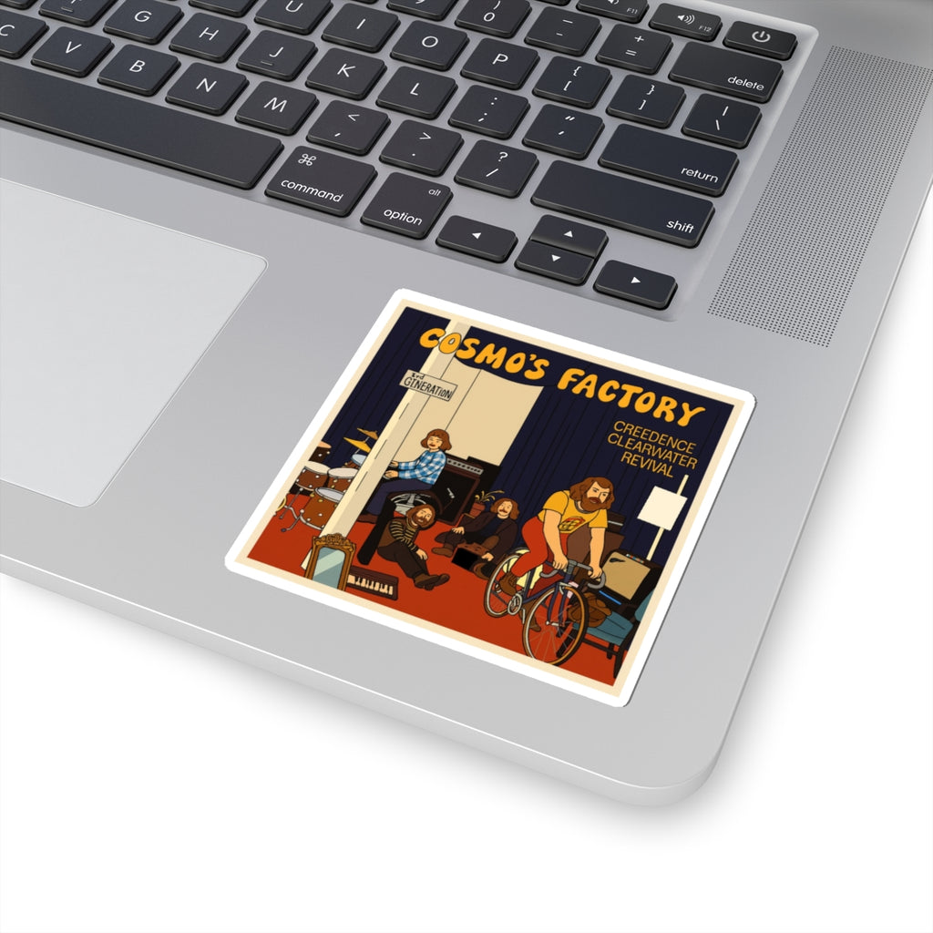 Cosmo’s Factory Sticker | CCR | Creedence Clearwater Revival