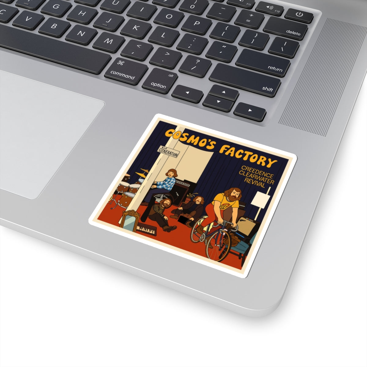 Cosmo’s Factory Sticker | CCR | Creedence Clearwater Revival