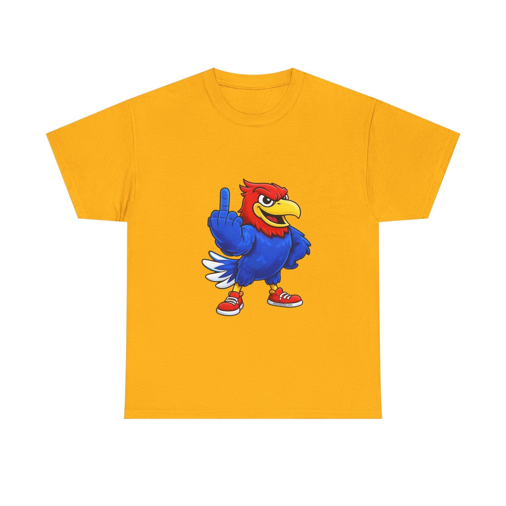 Jayhawks Middle Finger Tee