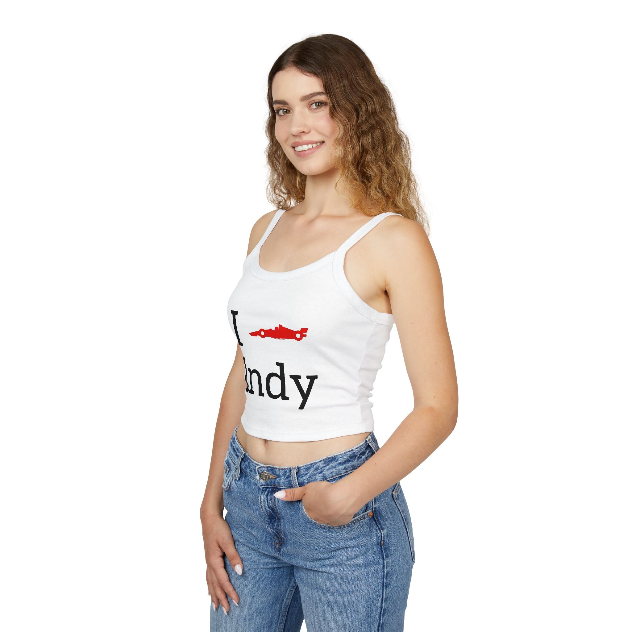 I Heart Indy Women's Spaghetti Strap Tank Top | Indy Car