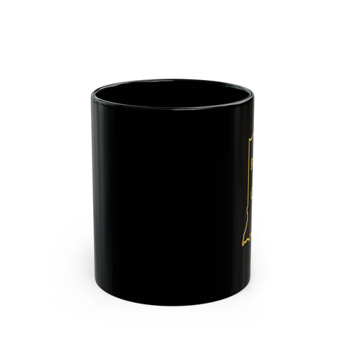 Black & Gold Mug with Indiana Outline, Perfect for Coffee Lovers, Indiana State Pride Gift, Personalized Hot Beverage Cup, Unique [...]