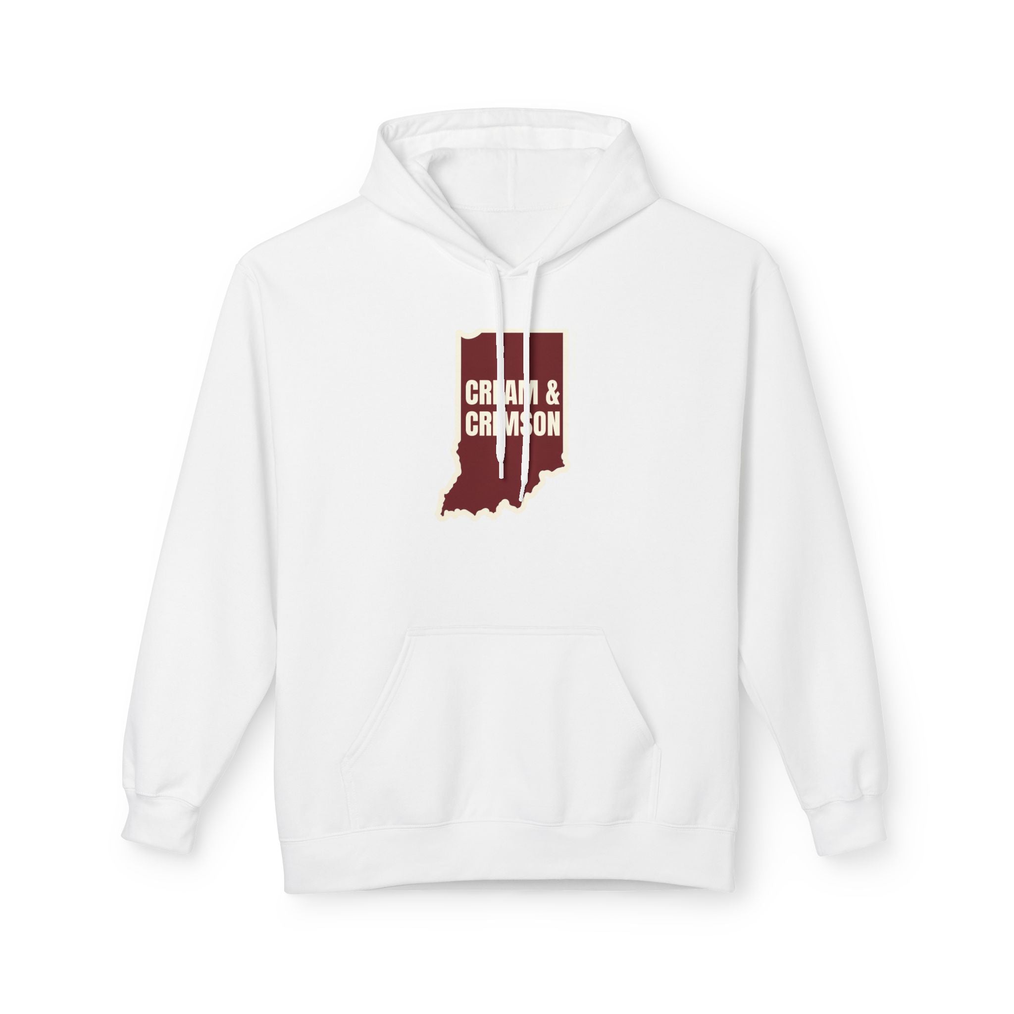 Cream & Crimson Hoodie