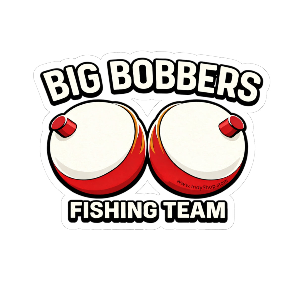 Big Bobbers Fishing Team Sticker
