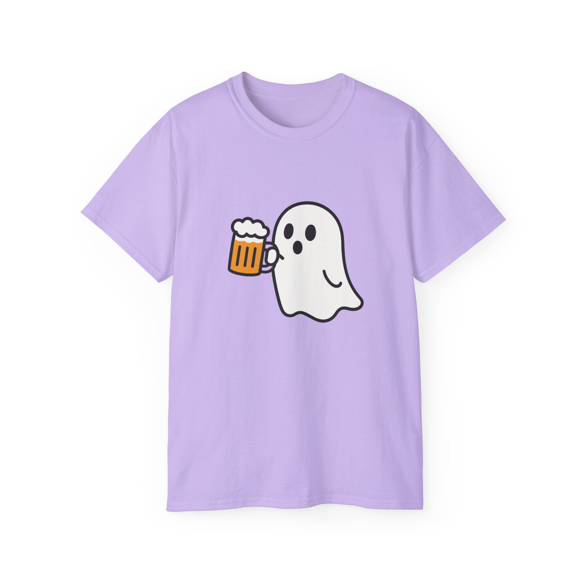 Ghost with Beer Unisex Tee