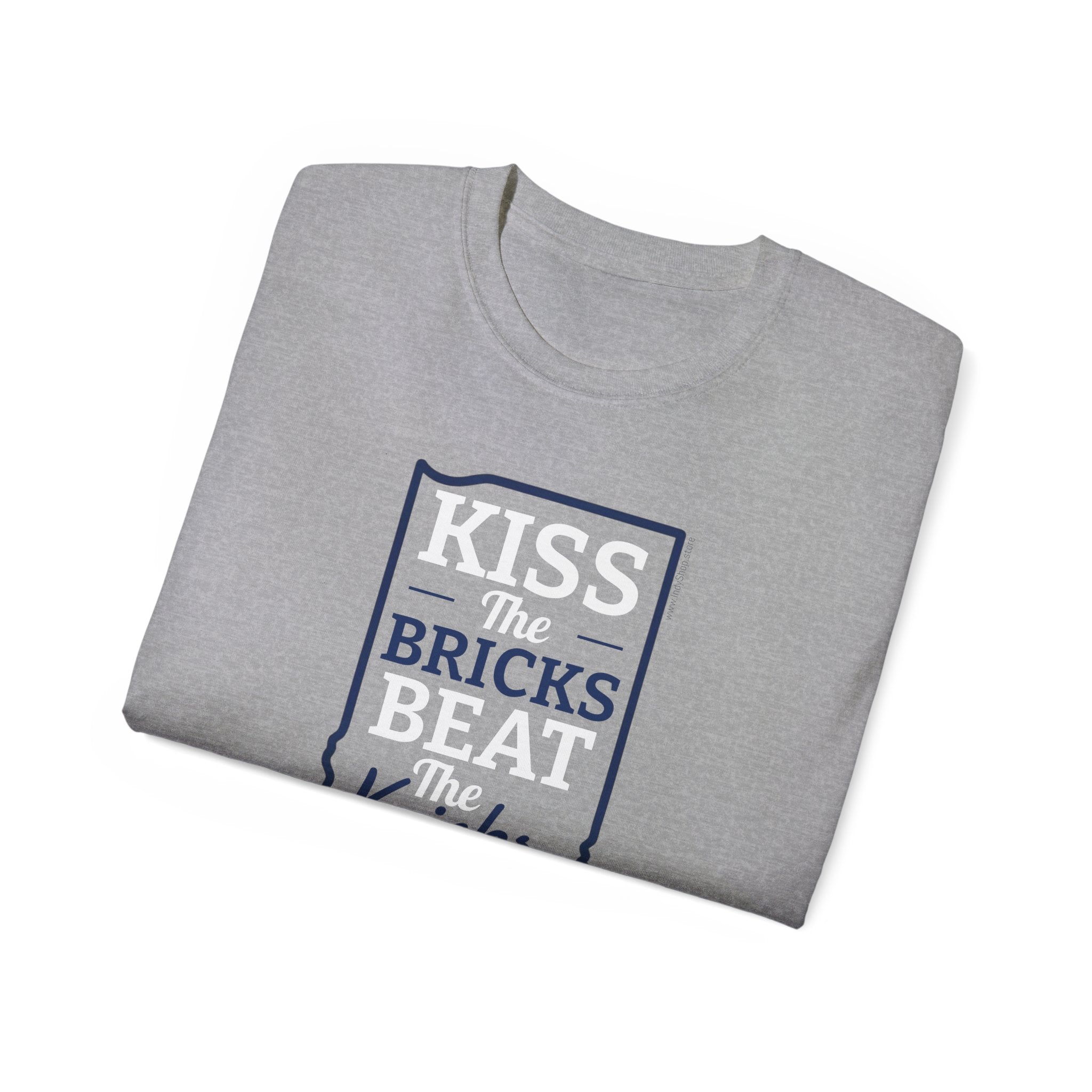 Kiss the Bricks Beat the Knicks T-Shirt | Indy Pacers