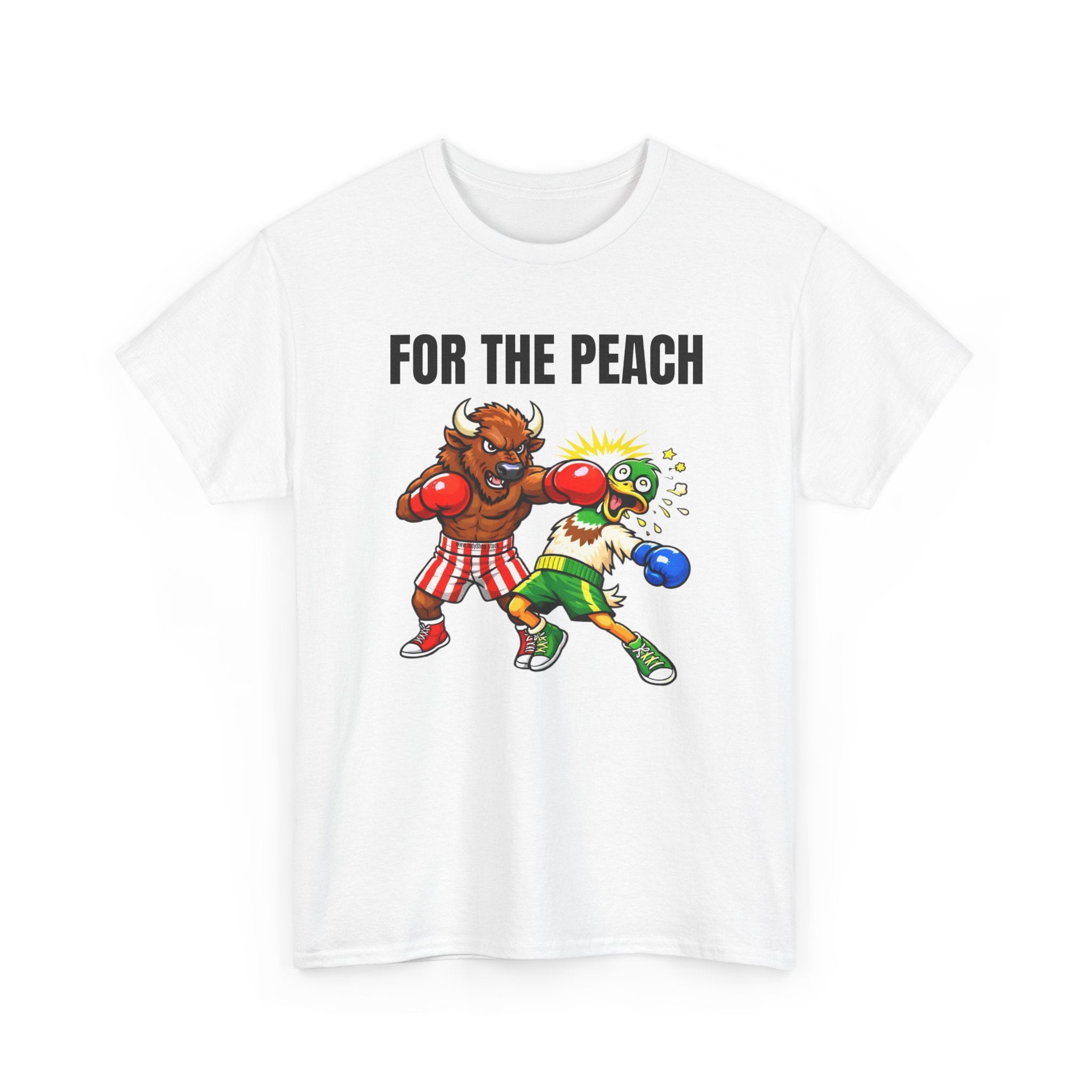 For The Peach | Bison KO Duck | T-Shirt