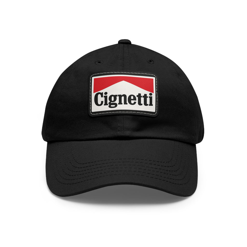 Cignetti / Marlboro Leather Patch Dad Hat