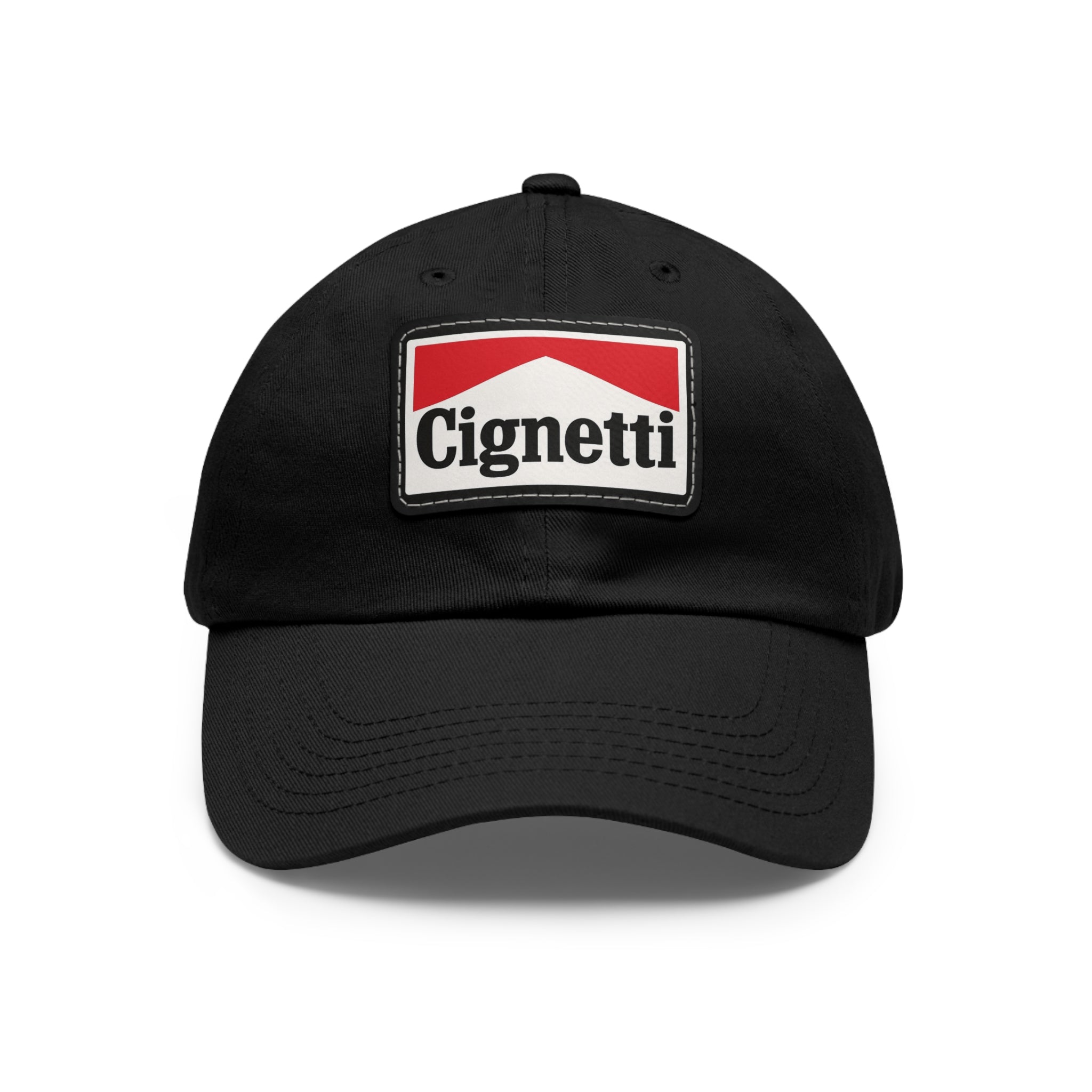 Cignetti / Marlboro Leather Patch Dad Hat