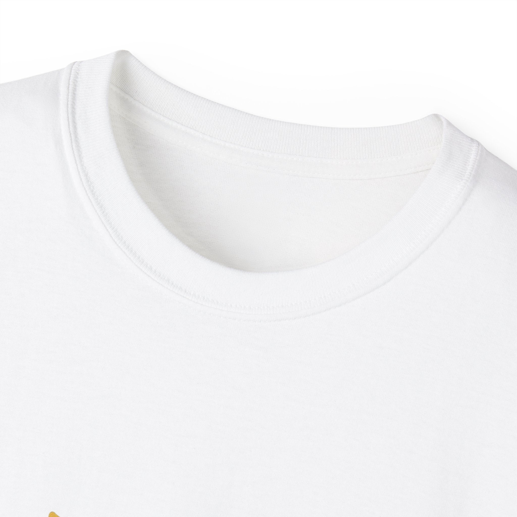 Black & Gold Unisex Ultra Cotton Tee | Casual Wear, Gift for Hoosiers, State Pride, Travel Souvenir, Unique Local Apparel