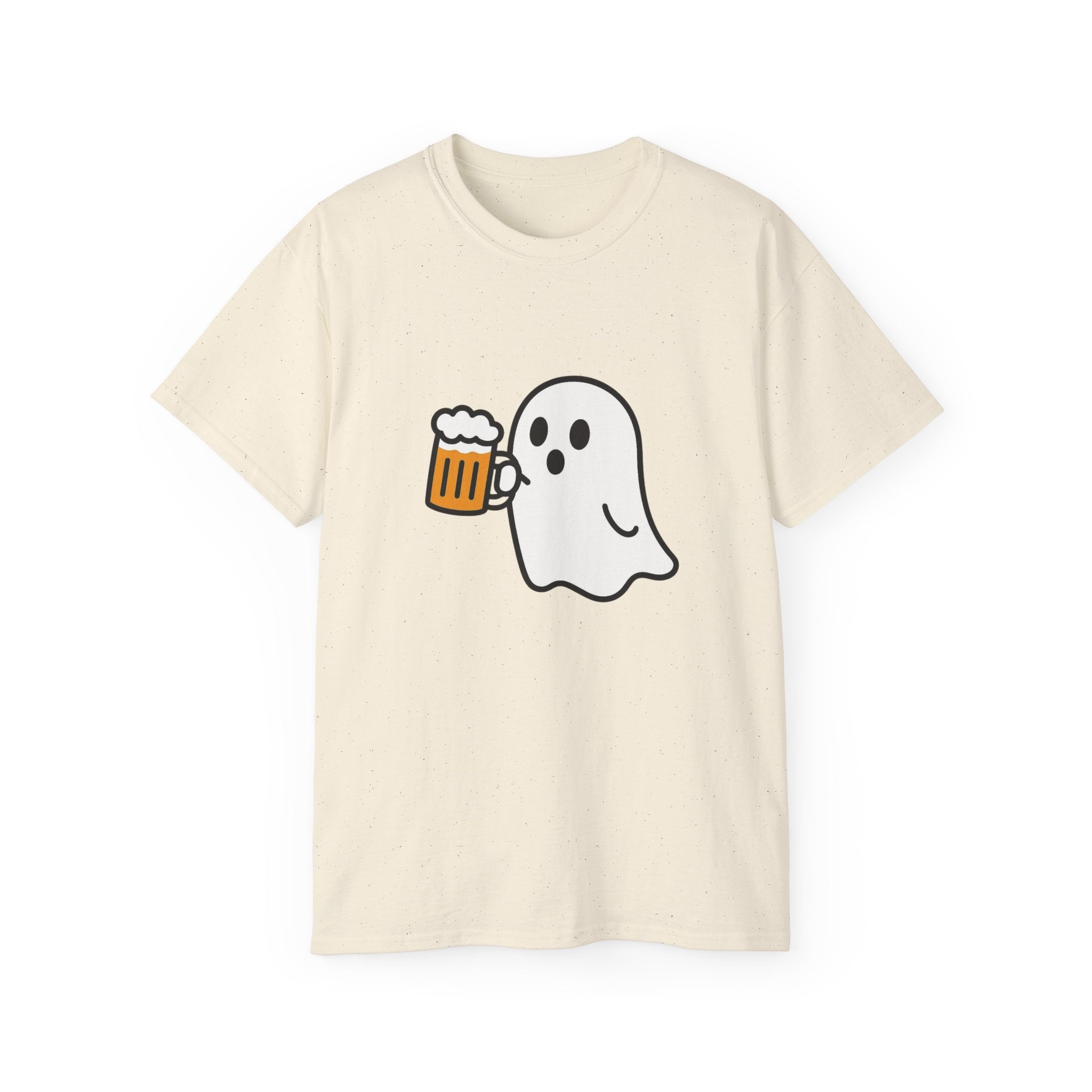 Ghost with Beer Unisex Tee