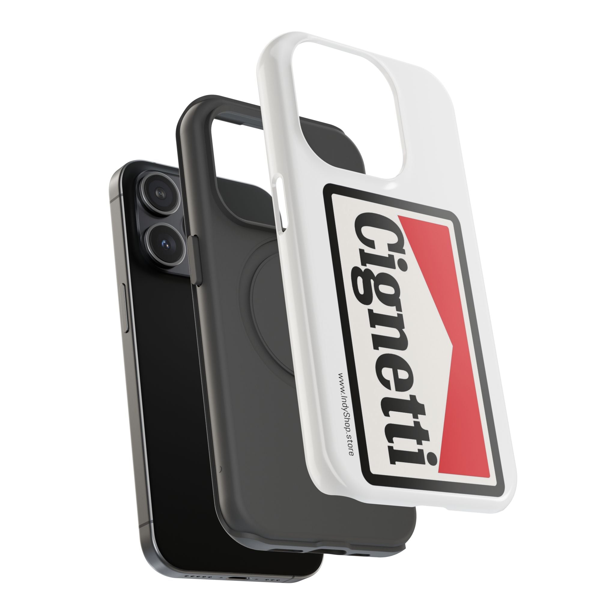 Cignetti Marlboro-Style Phone Case | Impact-Resistant Protective Cover