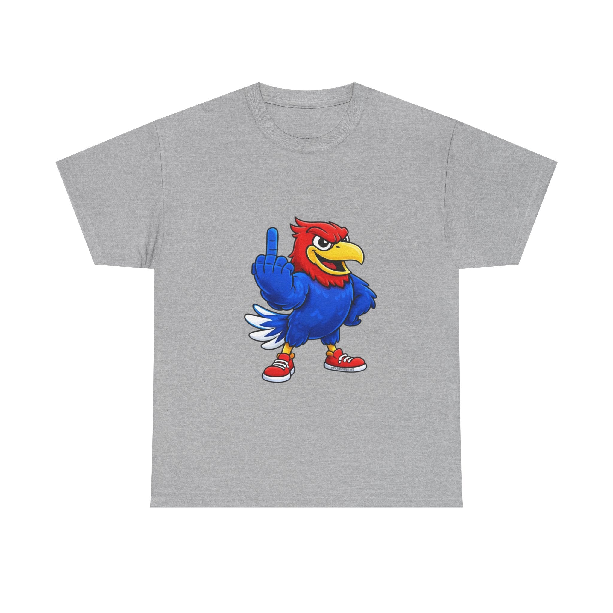 Jayhawks Middle Finger Tee