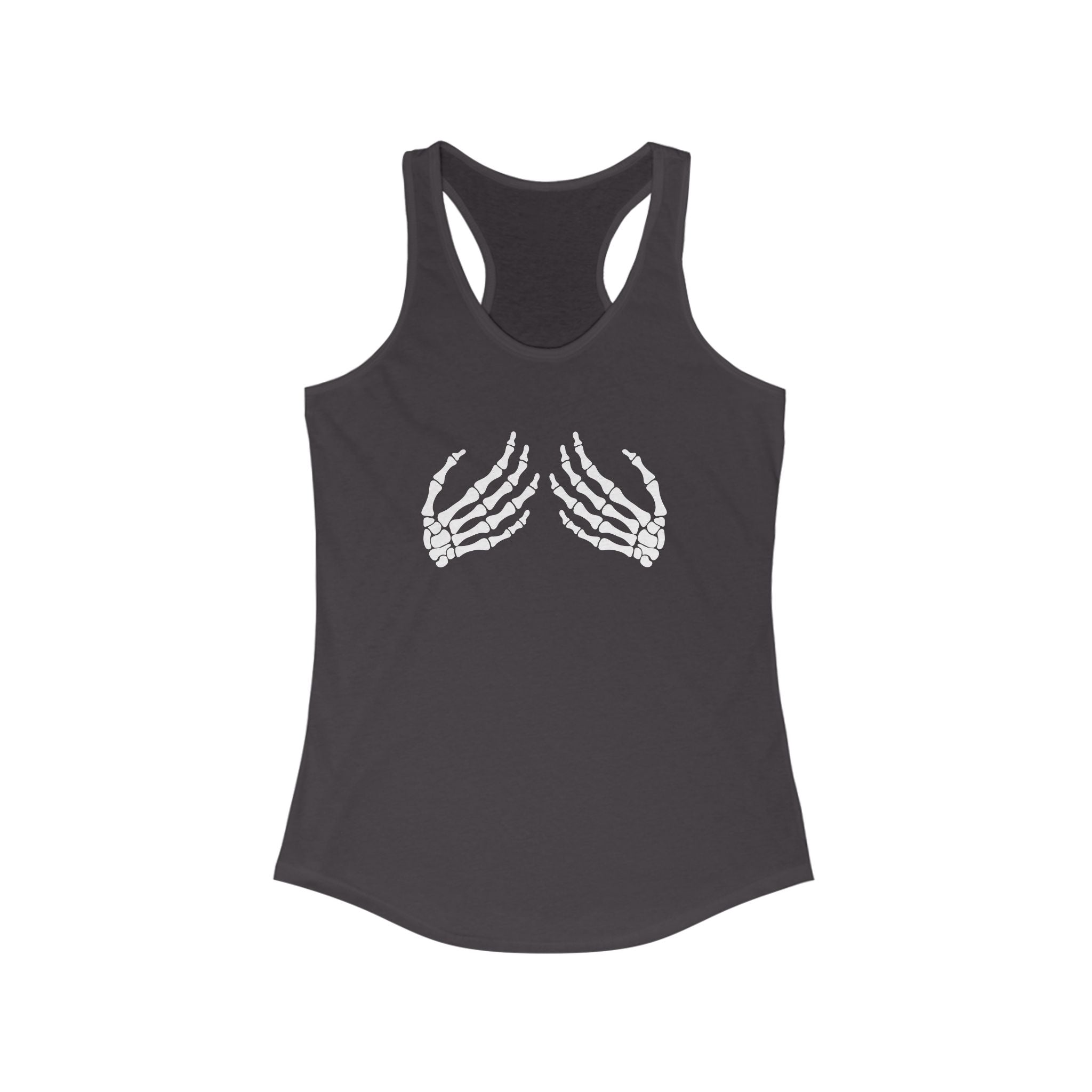 Halloween Skeleton Hands Women's Racerback Tank