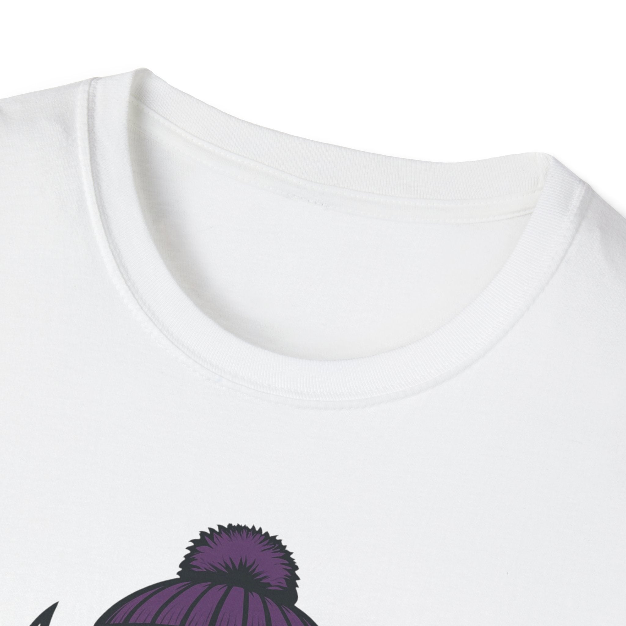 Minnesota Vikings Graphic T-Shirt | Viking with Glasses and Hat
