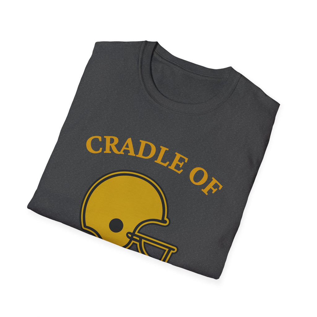 Cradle Of Quarterbacks Football Unisex Graphic T-Shirt