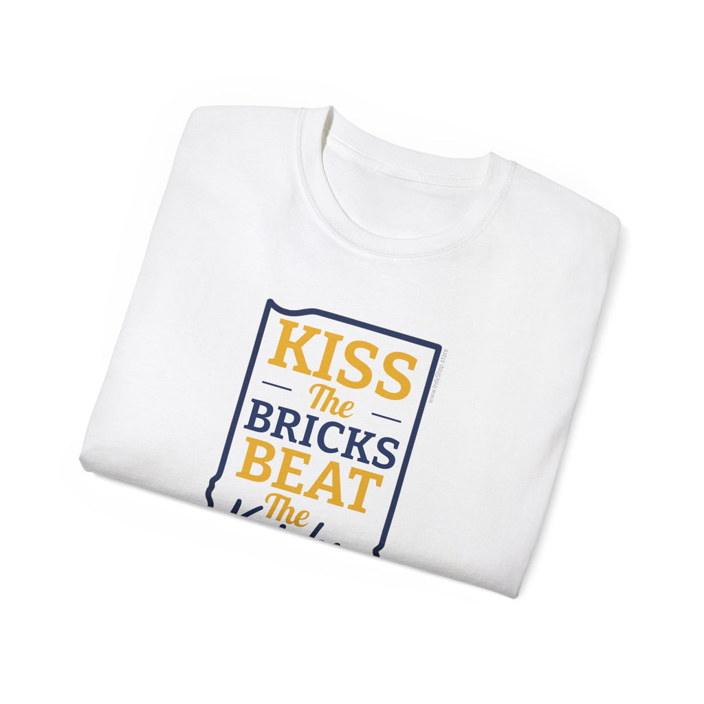 Kiss the Bricks Beat the Knicks T-Shirt | Indy Pacers