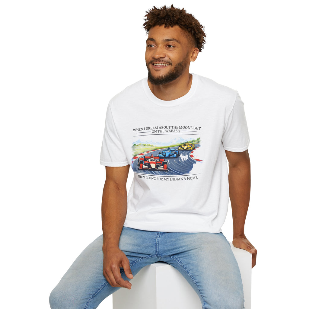 Back Home Again In Indiana IndyCar Graphic T-Shirt