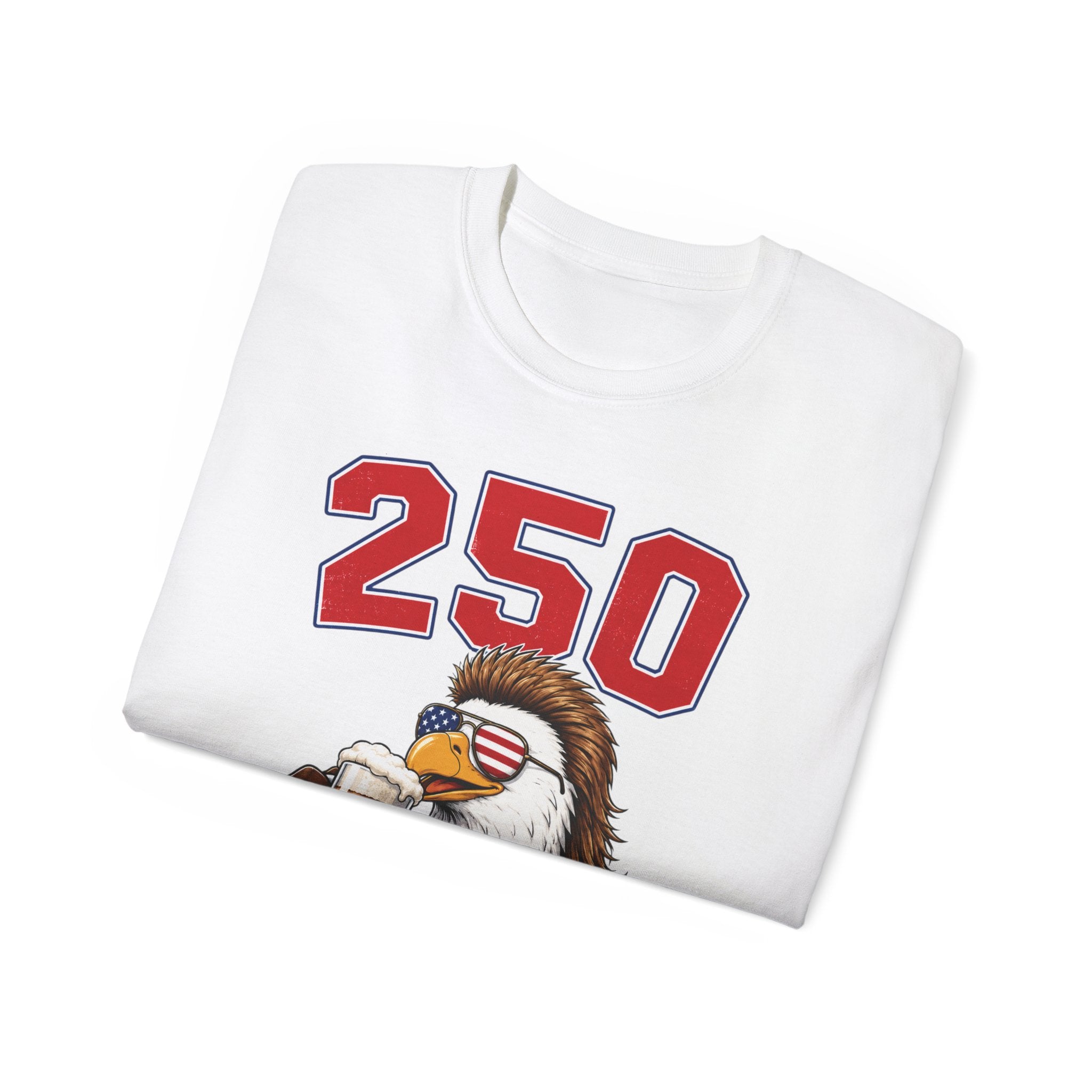 Patriotic Eagle with Beer 250 | T-Shirt