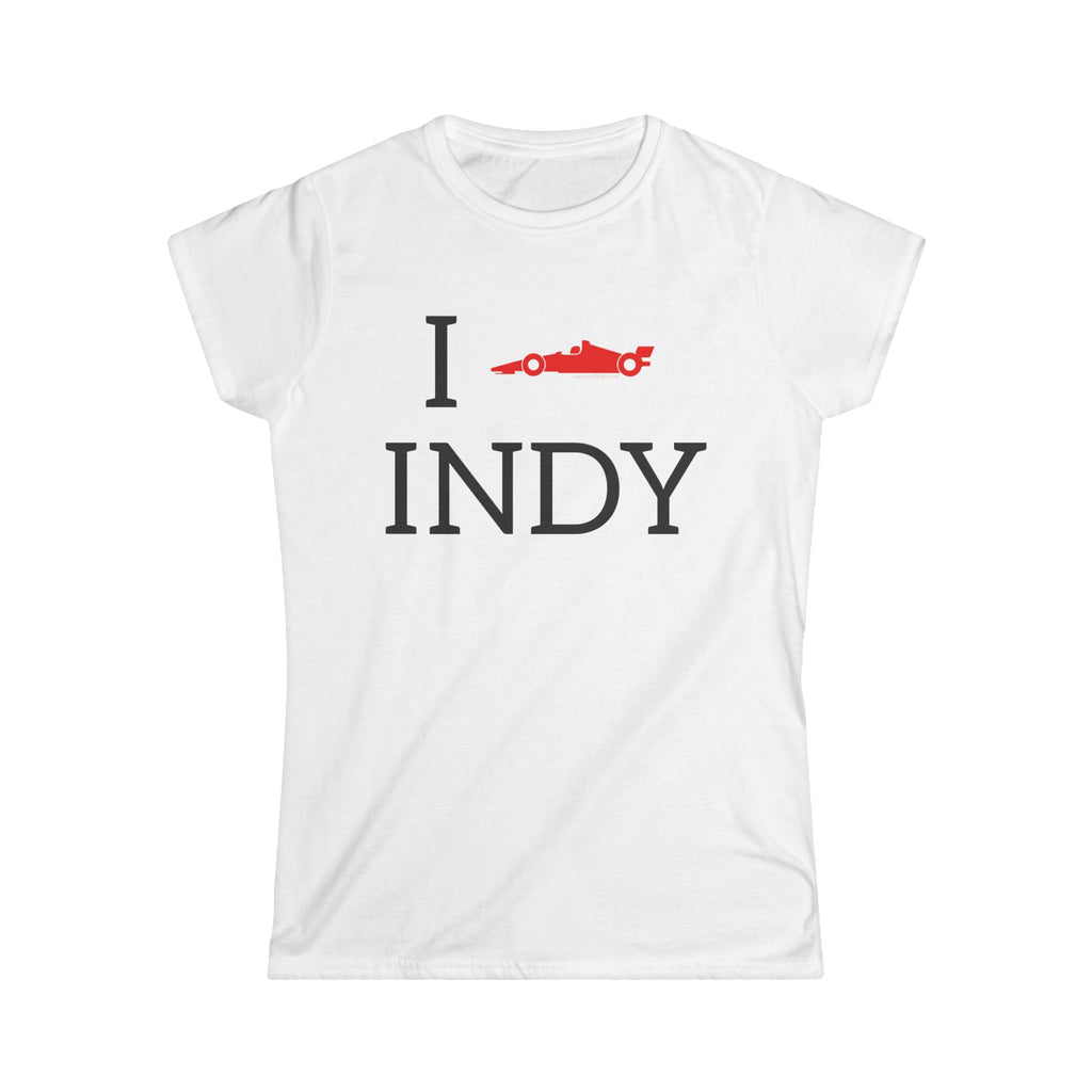 I Heart INDY Women's Tee | I Race Car INDY | IndyCar