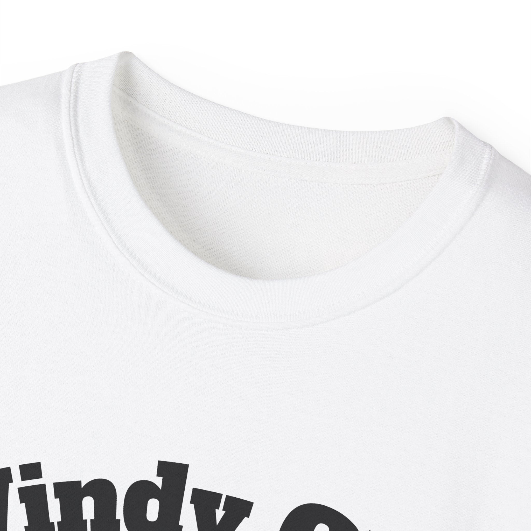 Windy City Bear Running the Football Unisex T-Shirt | Chicago Bears