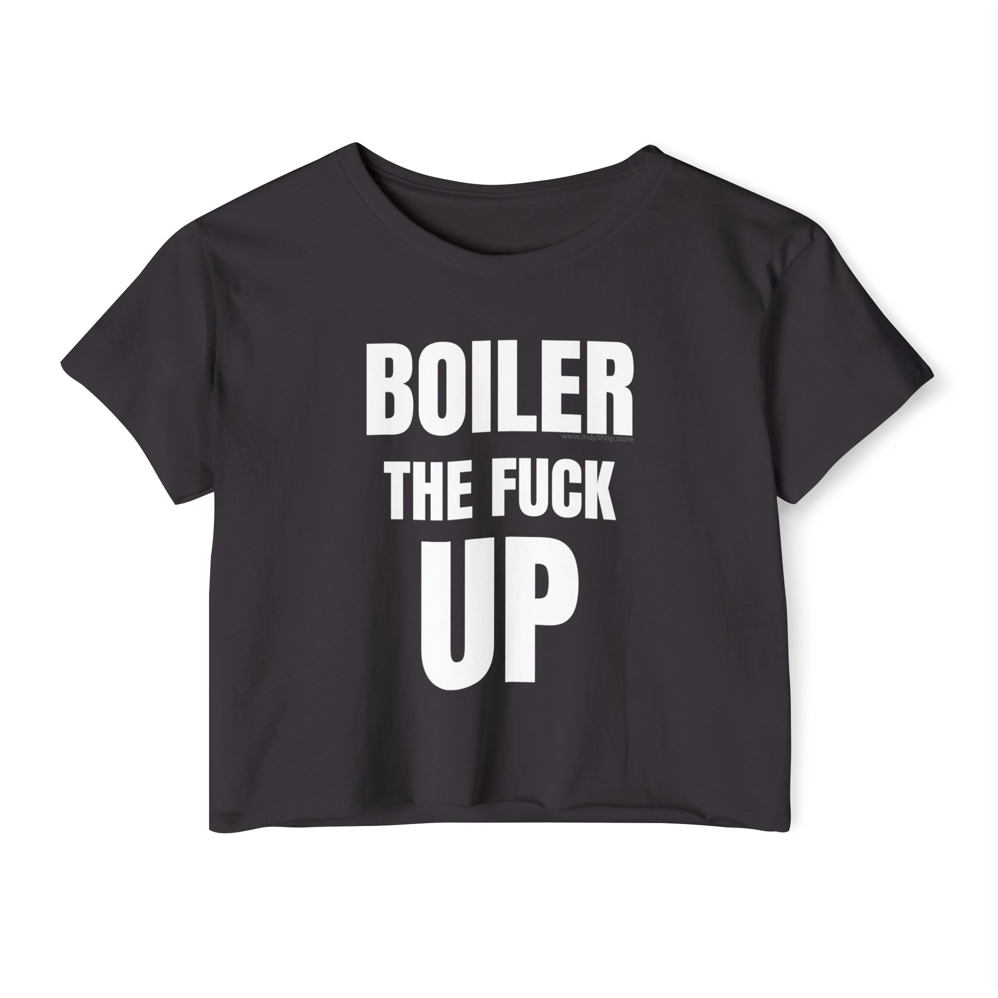 Boiler The F Up Women's Crop Top