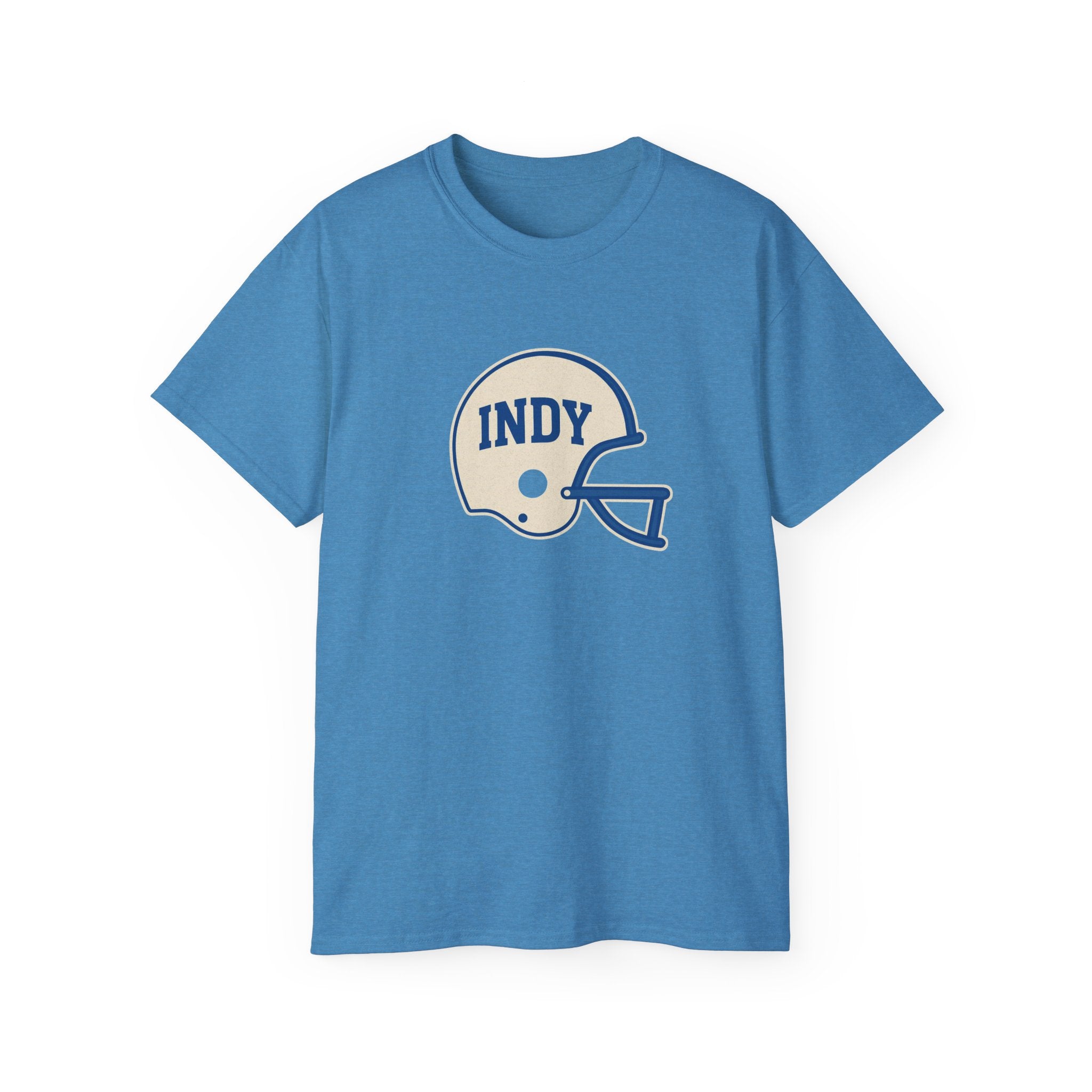 Indy Football Helmet Unisex Tee