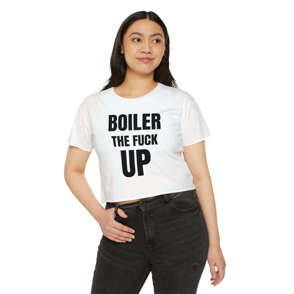 Boiler The F Up Women's Crop Top