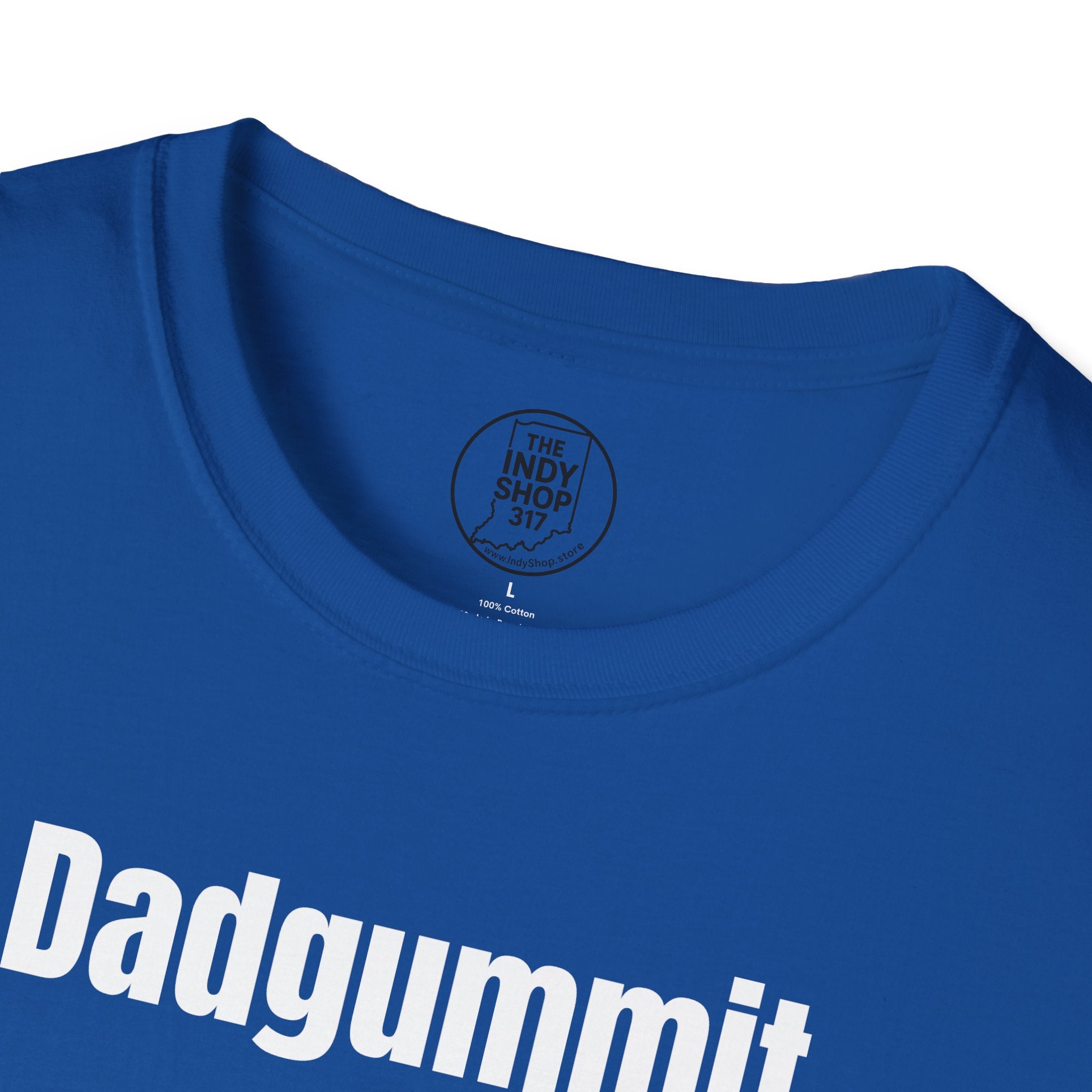 Dadgummit Let's Go Graphic T-Shirt | Indy Colts Rivers Fan Shirt