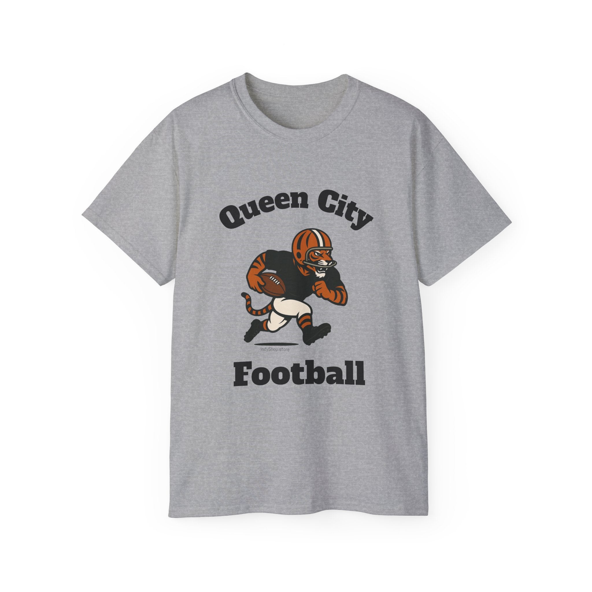 Queen City Bengal Running Football Unisex T-Shirt | Cincinnati Bengals | Cincy