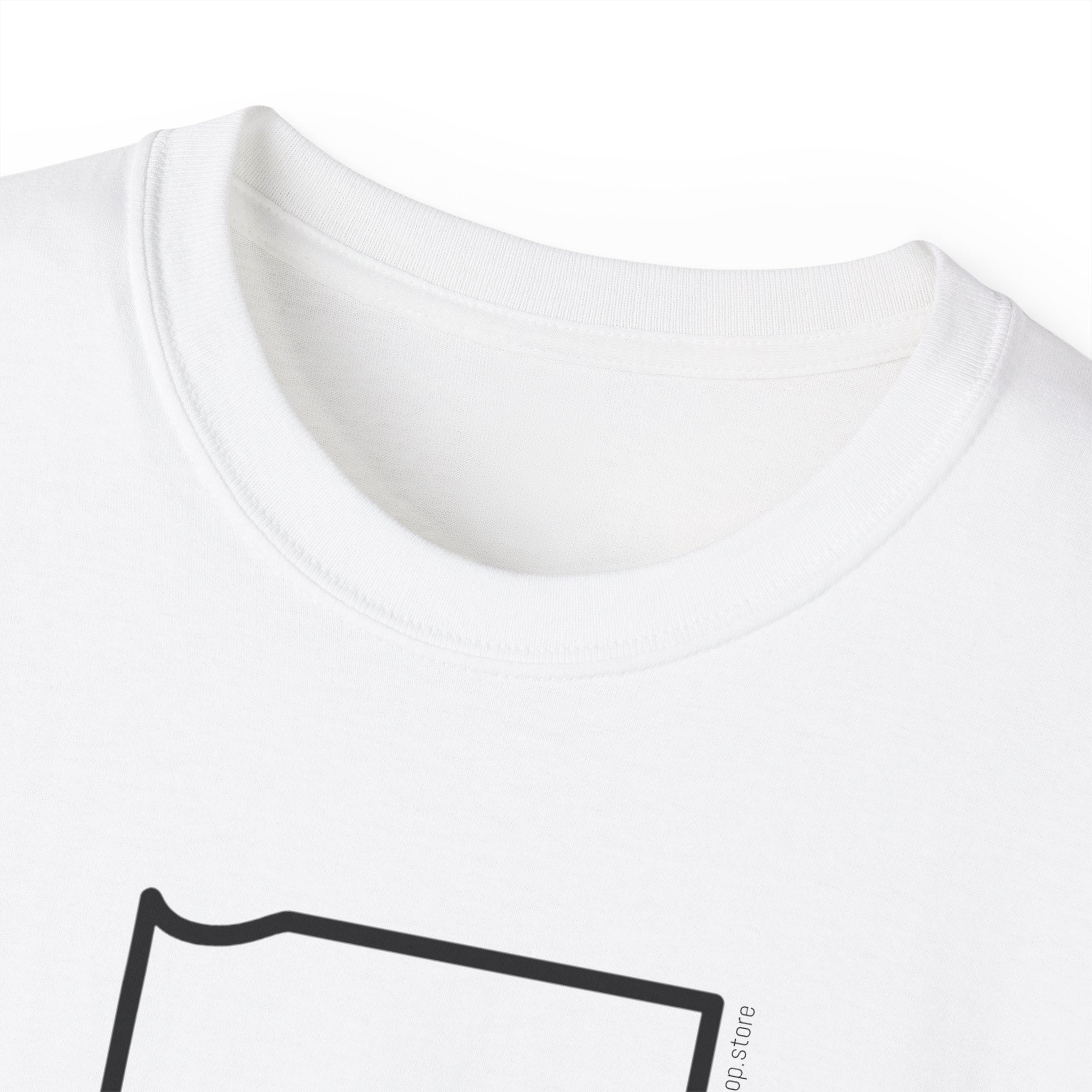 Indiana 317 Black Outline Unisex Ultra Cotton Tee